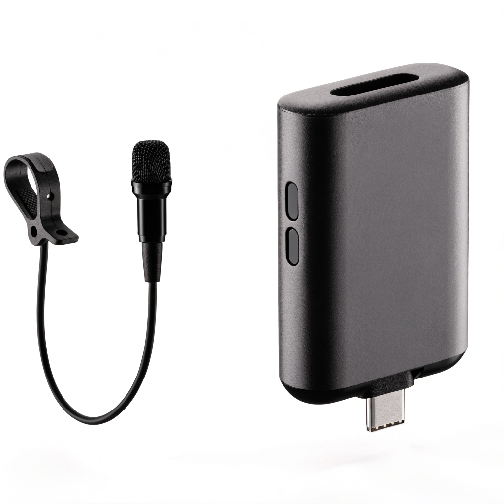 Wireless Lavalier Microphone USB-C