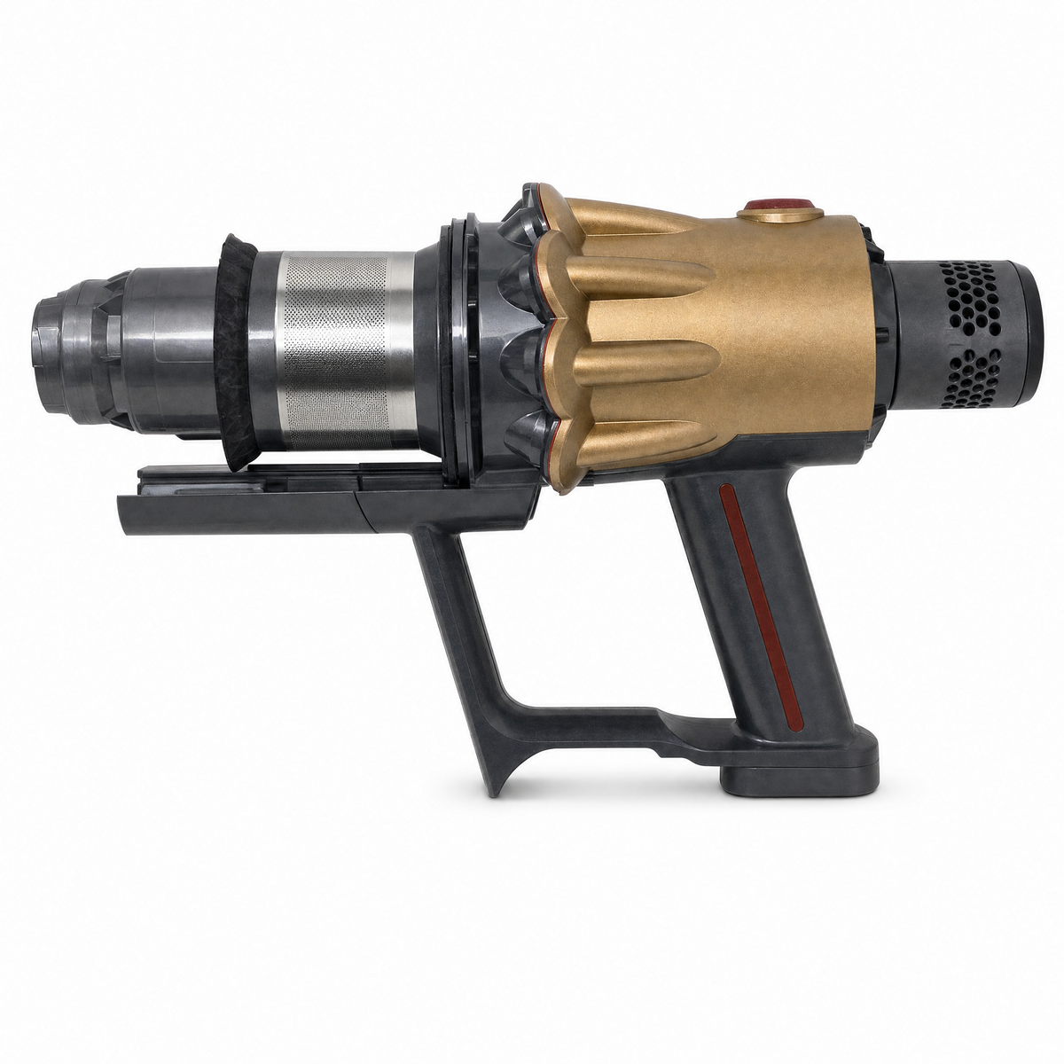 Dyson V12 Detect Slim Main Body and Cyclone Red